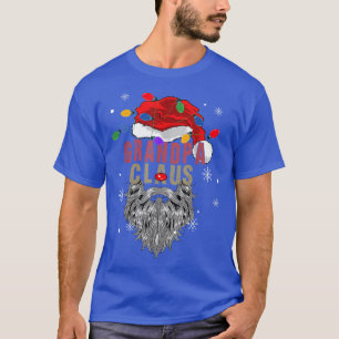 Camiseta Papai Noel Avô Feio Natal Santa Com Luz