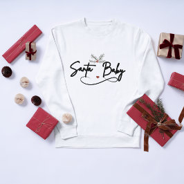 Camiseta Papai noel Baby - Script Flirty Holiday