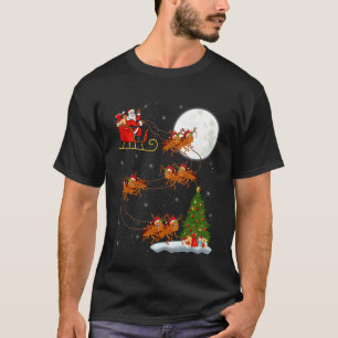 Camiseta Papai Noel Barata Trenó Voador Divertido Mágico Na