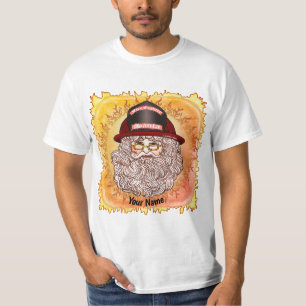 Camiseta Papai Noel Bombeiro