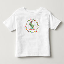 Papai Noel Bonito Dinossauro Feliz Natal