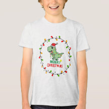Papai Noel Bonito Dinossauro Feliz Natal
