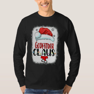 Camiseta Papai Noel Branqueado Claus Natal Correspondência 