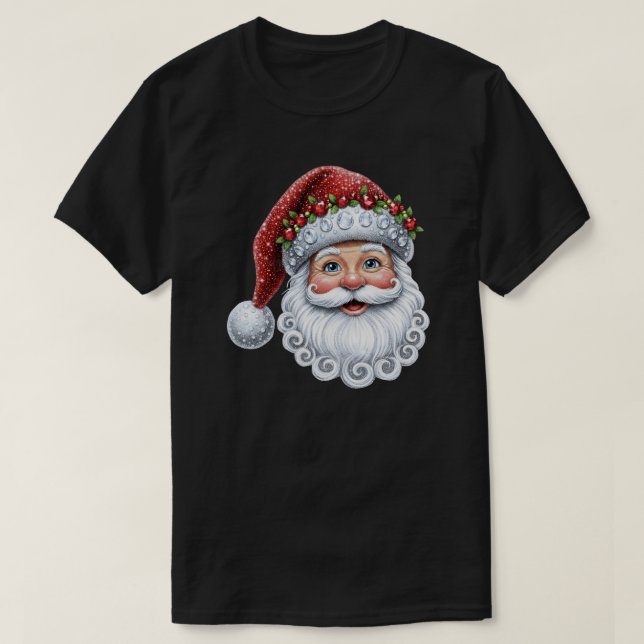 Camiseta Papai Noel Brilho-Brillo (Frente do Design)