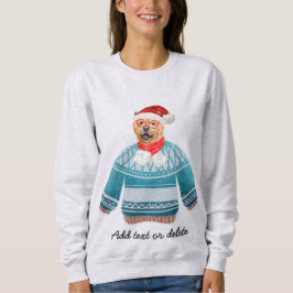 Camiseta Papai Noel Chow Chow Cachorro Feio de Natal Mamãe