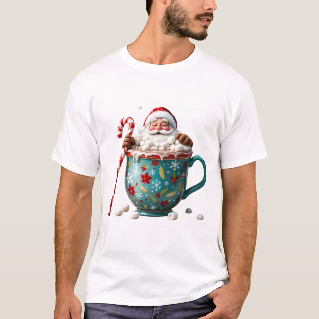 Camiseta Papai noel Cocoa Break (Frente)