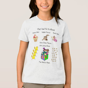 Camiseta Papai Noel~Coelhinho da Páscoa~Fada Dente~Pássaros