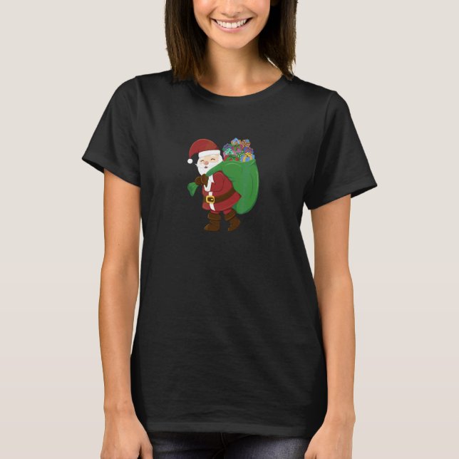 Camiseta Papai Noel com Feriado (Frente)