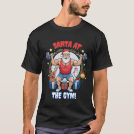 Camiseta Papai Noel com um Toque – Humor de Natal do Papai 