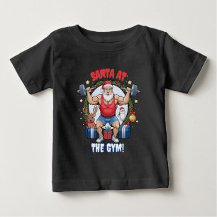 Camiseta Papai Noel com um Twist - Papais noeis de ginástic