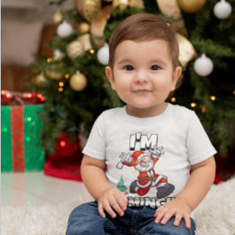 Camiseta Papai Noel Correndo Humor Natal Férias Natalino Di