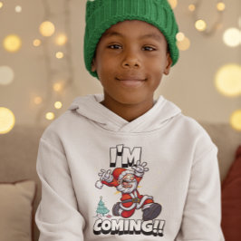 Camiseta Papai Noel Correndo Humor Natal Férias Natalino Di