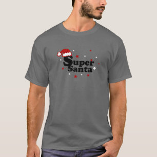 Camiseta Papai Noel, Costume, Natal Engraçado, Estrela, Fei