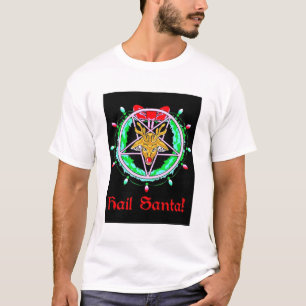 Camiseta papai noel da saraiva