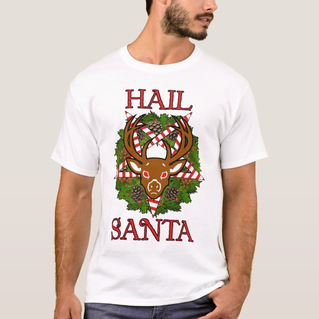 Camiseta Papai noel da saraiva (Frente)