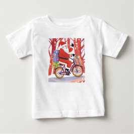 Camiseta Papai Noel de moto