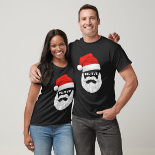 Camiseta Papai Noel de Natal Acredita