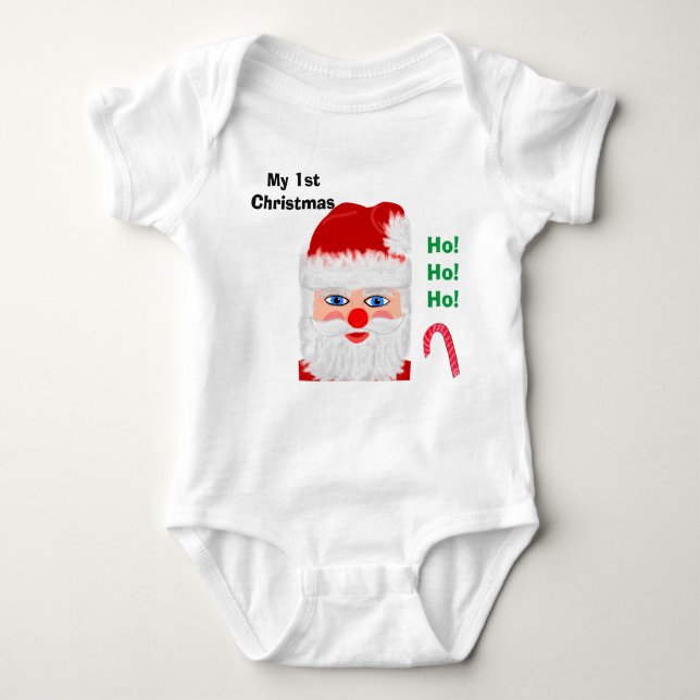 Camiseta Papai Noel de Natal de 1rua (Frente)
