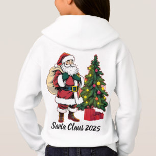 Camiseta Papai Noel de Natal Personalizado Jogando Basquete