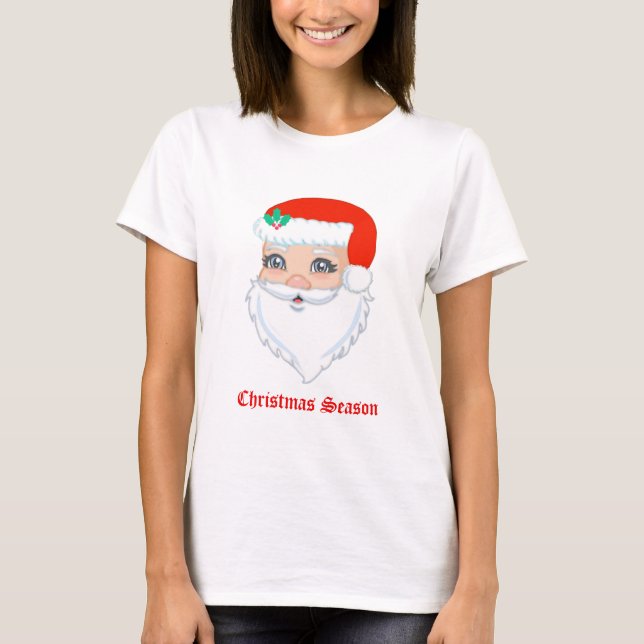 Camiseta Papai Noel do Natal (Frente)