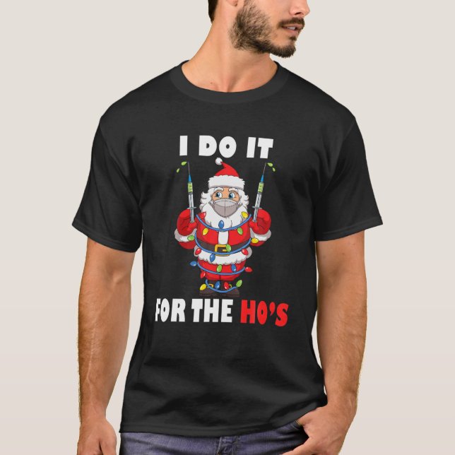 Camiseta Papai Noel É Um Natal Inapropriado. (Frente)