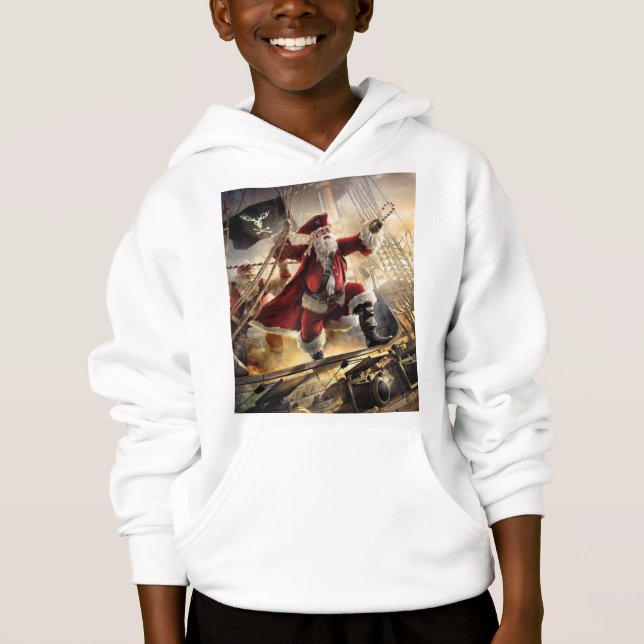 Camiseta Papai Noel É Um Pirata (Frente)