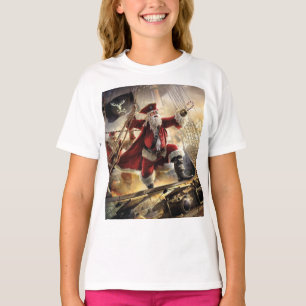 Camiseta Papai Noel É Um Pirata