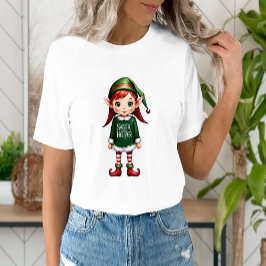 Camiseta Papai noel Elf Festivo
