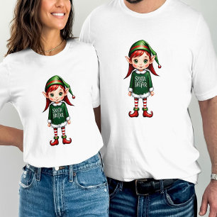 Camiseta Papai noel Elf Festivo