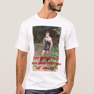 Camiseta Papai noel em julho