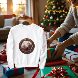 Camiseta Papai Noel em seu Trenó