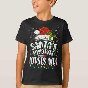 Camiseta Papai Noel Enfermeira Favorita Natal Enfermagem Is