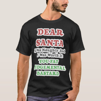 Camiseta Papai Noel engraçado