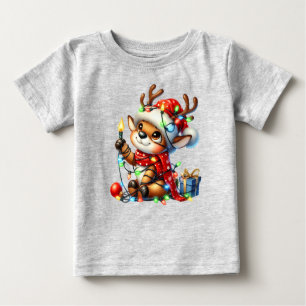 Camiseta Papai Noel Está Chegando