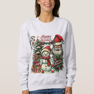 Camiseta Papai Noel está chegando em um Grey