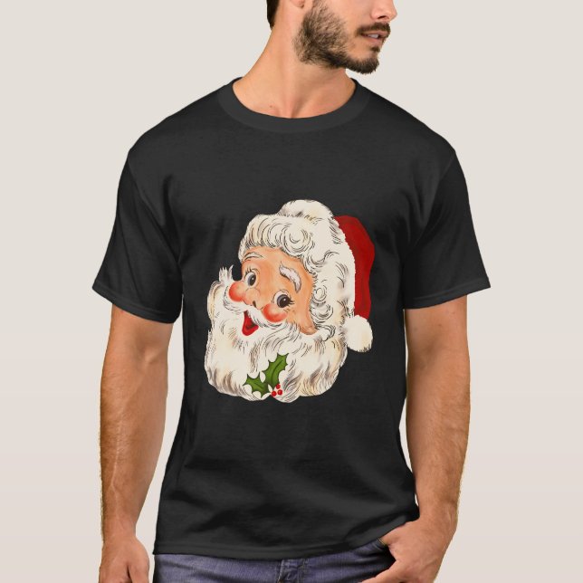 Camiseta Papai Noel Face Papai Noel (Frente)