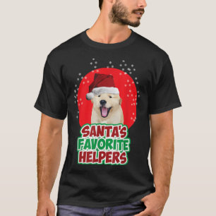 Camiseta Papai noel favorito ajudante