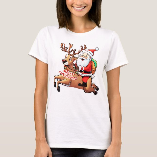 Camiseta Papai Noel Felry Natal (Frente)
