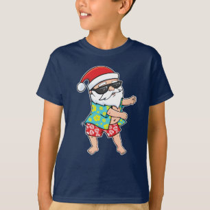 Camiseta Papai noel Flossing