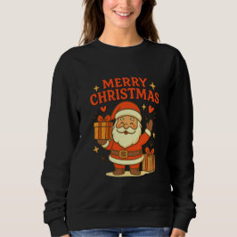 Camiseta Papai Noel Fofo Arte de Natal – Feliz Natal