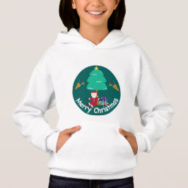 Camiseta Papai Noel Fofo e Árvore de Natal