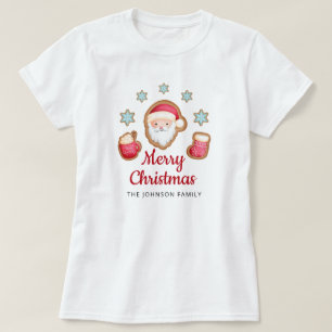 Camiseta Papai Noel Fofo Feliz Natal
