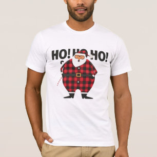 Camiseta Papai Noel Gordo Engraçado