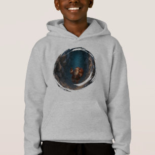 Camiseta Papai Noel Mágico Emergindo do Canyon Nevado
