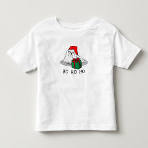 Camiseta Papai Noel Maltês de Natal Engraçado