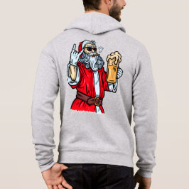 Camiseta Papai Noel Mau, Rocha, Cerveja e Charuto