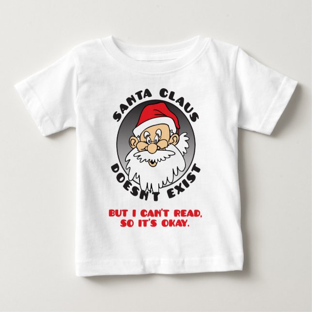 CAMISETA PAPAI NOEL NÃO EXISTE (Frente)