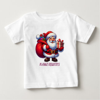 Camiseta Papai Noel Natal Fofo