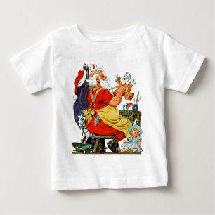 Camiseta Papai noel no trabalho