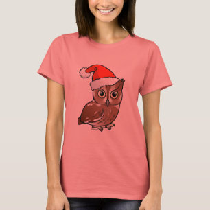Camiseta Papai noel oriental da coruja de Screech